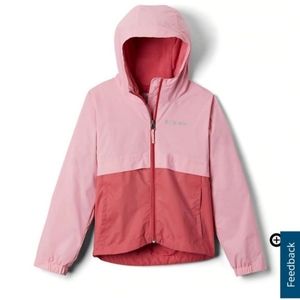 Girls Columbia Rain Jacket